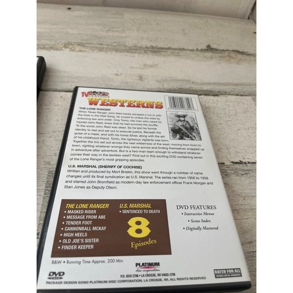 TV Classics Westerns 2 DVD set - Picture 5 of 7